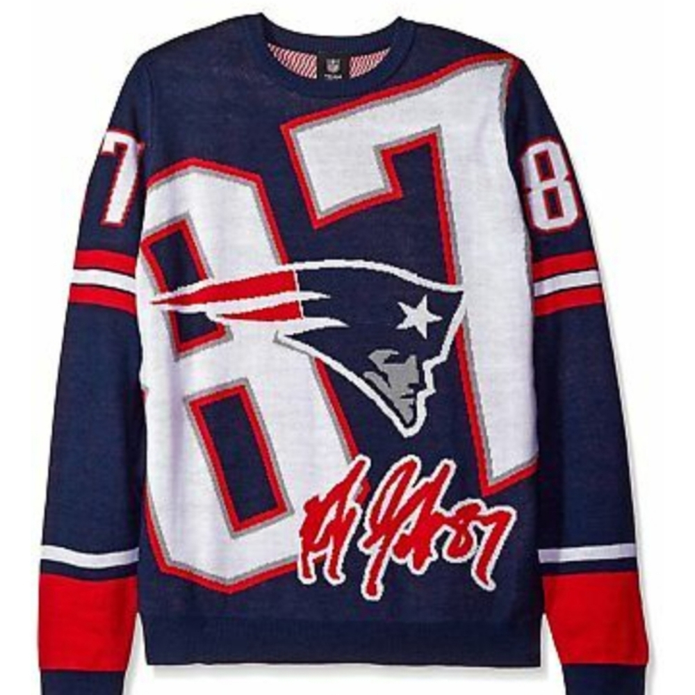 PATRIOTS RON GRONKOWSKI SWEATER